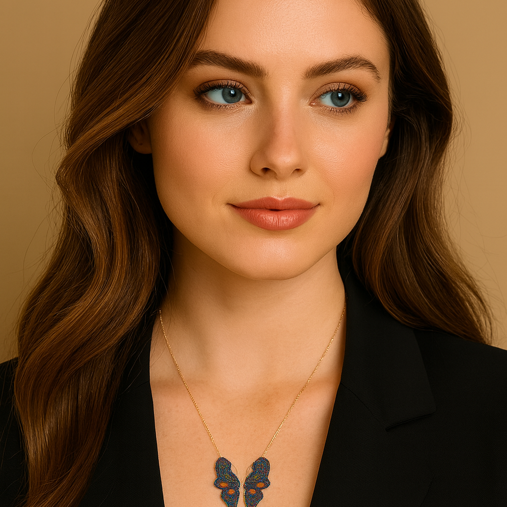 Sparkle with Grace : Butterfly Necklaces for Every Occasion
