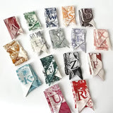 Initial Letter Scarf