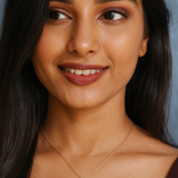 Mini Diamond Evil Eye Necklace