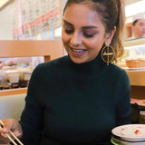 Personalized Name & Arrow Hoop Earrings - Bansri Mehta Design