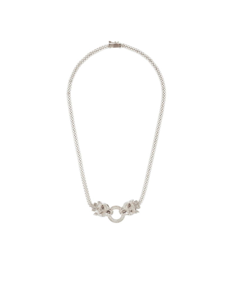 Panthera Baguette Collar Necklace - Bansri Mehta Design