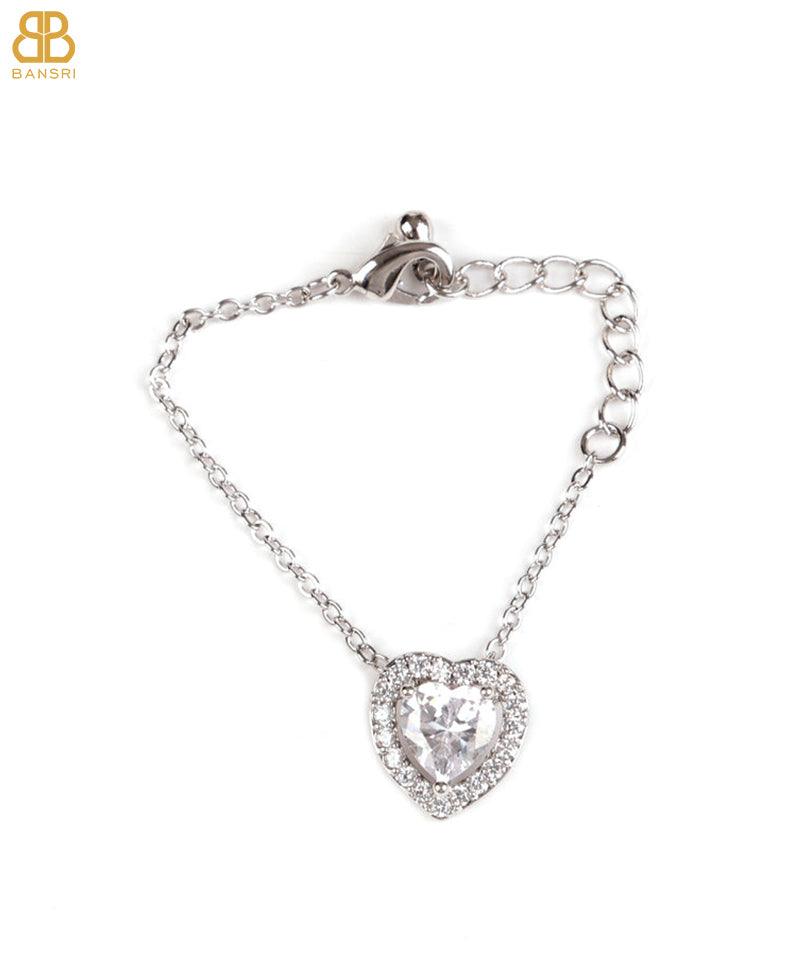 I Heart Me Solitaire Watch Charm - Bansri Mehta Design