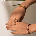 Panthera Double Headed Ring - Bansri Mehta Design