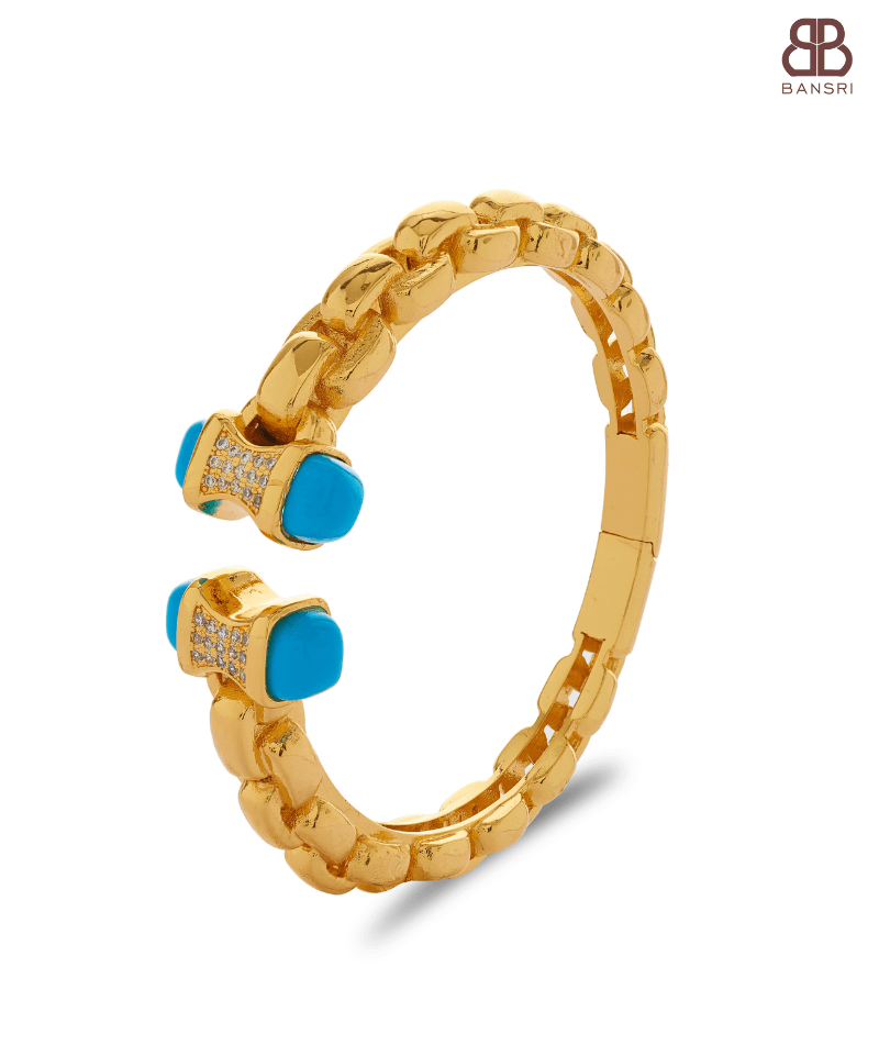Amalfi Link Bangle Bracelet - Bansri Mehta Design
