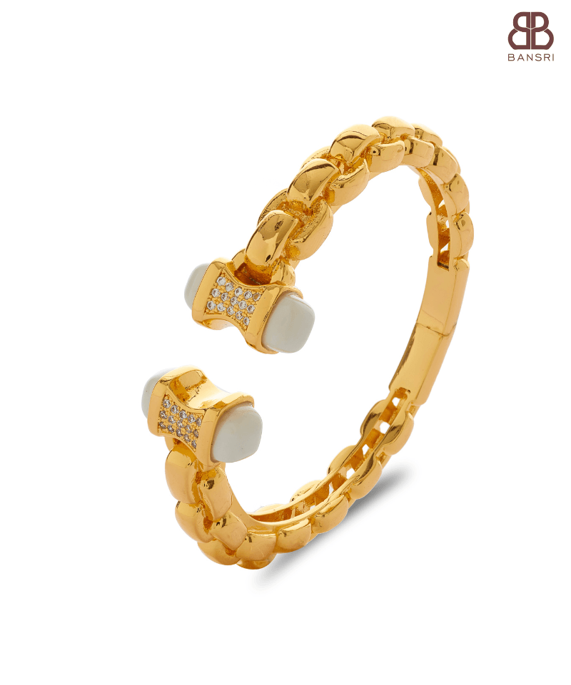 Amalfi Link Bangle Bracelet - Bansri Mehta Design