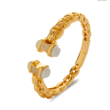 Amalfi Link Bangle Bracelet - Bansri Mehta Design