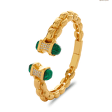 Amalfi Link Bangle Bracelet - Bansri Mehta Design