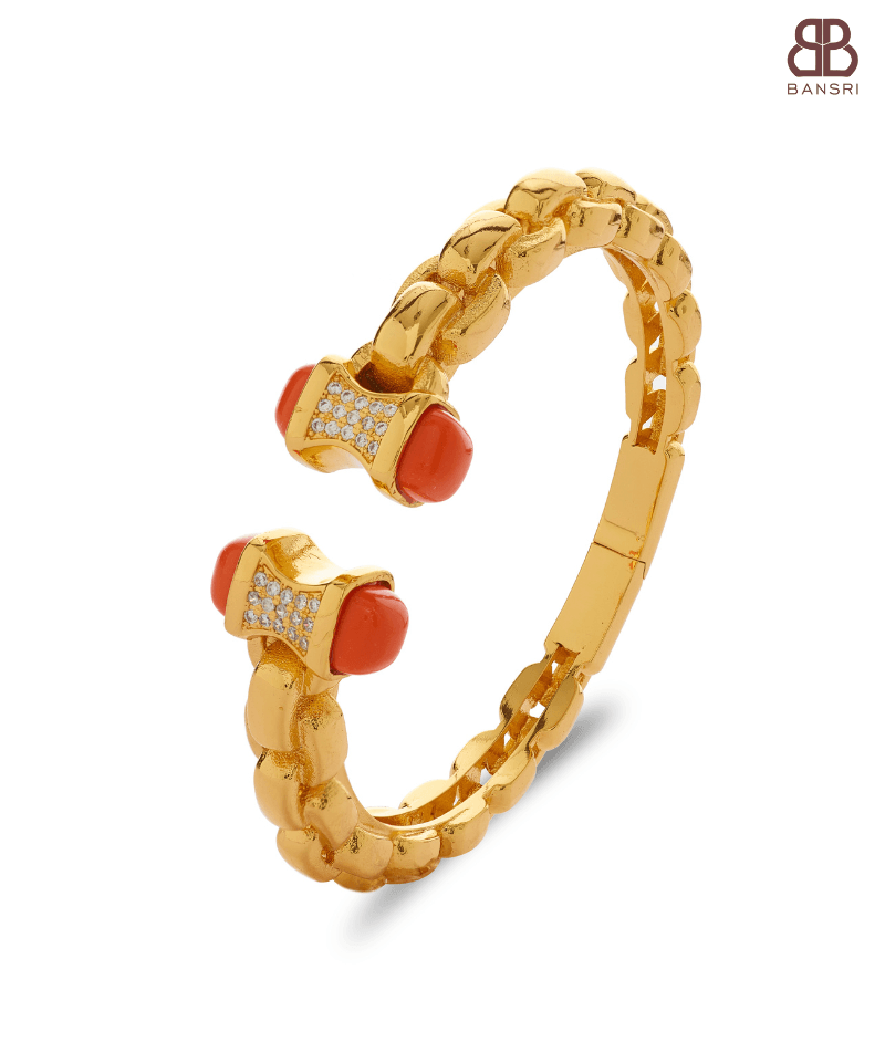 Amalfi Link Bangle Bracelet - Bansri Mehta Design