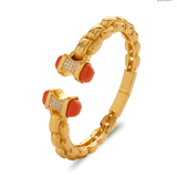 Amalfi Link Bangle Bracelet - Bansri Mehta Design