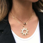 Sun Spoke Sunshine Necklace - Bansri Mehta Design