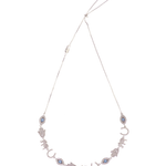 Good Luck Charms Evil Eye Adjustable Choker Necklace - Bansri Mehta Design