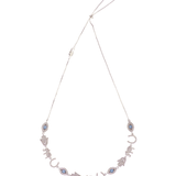 Good Luck Charms Evil Eye Adjustable Choker Necklace - Bansri Mehta Design
