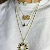 Sun Spoke Sunshine Necklace - Bansri Mehta Design