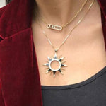 Sun Spoke Sunshine Necklace - Bansri Mehta Design