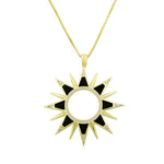 Sun Spoke Sunshine Necklace - Bansri Mehta Design