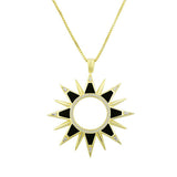 Sun Spoke Sunshine Necklace - Bansri Mehta Design