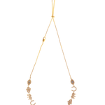 Good Luck Charms Evil Eye Adjustable Choker Necklace - Bansri Mehta Design