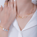 Good Luck Charms Evil Eye Adjustable Choker Necklace - Bansri Mehta Design