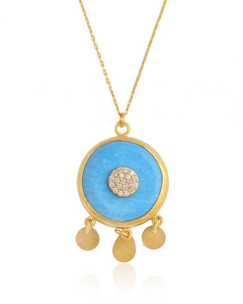 Evil Eye Dreamcatcher Necklace - Bansri Mehta Design