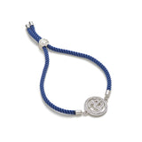 Om Adjustable Cord Bracelet