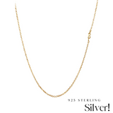 Mini Initial Chain Necklace