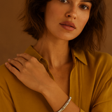 Aliya Slim Bangle Bracelet