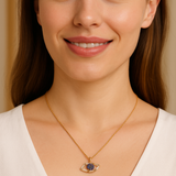 Baguette Third Eye Necklace