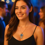 Bless Me Hamsa Necklace