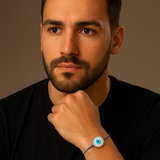 Evil Eye Adjustable Chain Bracelet For Men