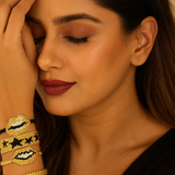Juicy Lips Beaded Adjustable Bracelet