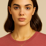 Mini Initial Chain Necklace