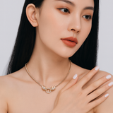 Panthera Baguette Collar Necklace