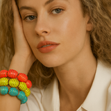 Sara Enamel Bangle Bracelet
