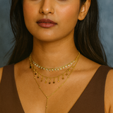 Y Chain Dangler Necklace