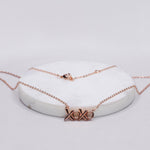 XoXo Necklace - Bansri Mehta Design