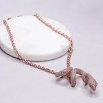 BE CALM SERPENTINE NECKLACE - Bansri Mehta Design