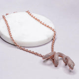 BE CALM SERPENTINE NECKLACE - Bansri Mehta Design