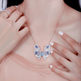 Fly Higher Big Butterfly Necklace - Bansri Mehta Design
