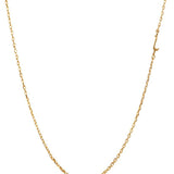 Mini Initial Chain Necklace - Bansri Mehta Design