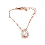 Pear Shape Solitaire Watch Charm - Bansri Mehta Design