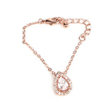 Pear Shape Solitaire Watch Charm - Bansri Mehta Design