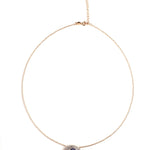 CZ Encrusted Evil Eye Necklace - Bansri Mehta Design