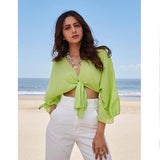 Shades Of The Sand Shell Necklace & Bracelet Set - Bansri Mehta Design
