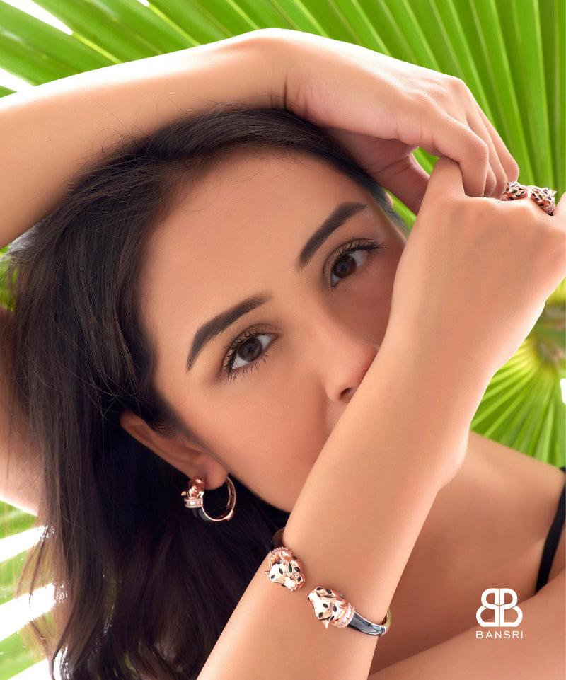 Panthera Double Headed Ring - Bansri Mehta Design