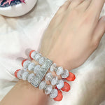 Beaded Cuff Bracelet - Bansri Mehta Design
