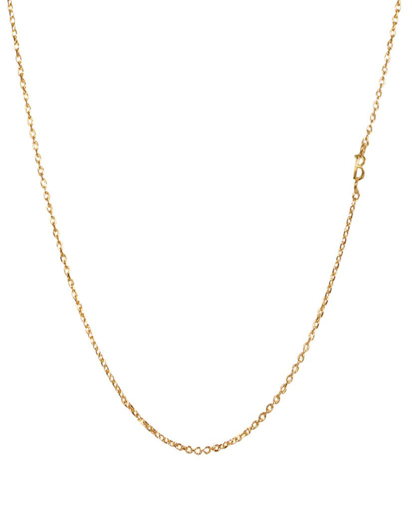 Mini Initial Chain Necklace - Bansri Mehta Design