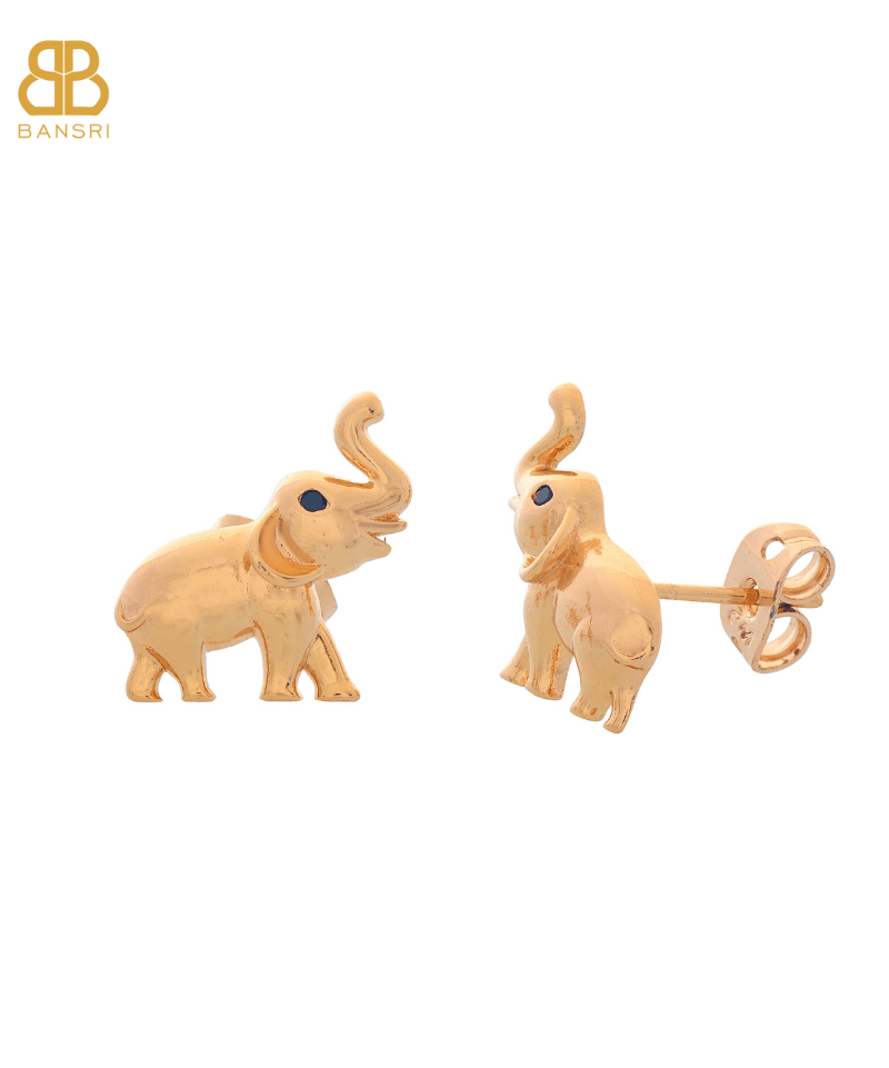 Mini Ele Stud Earring - Bansri Mehta Design