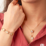Baguette Diamond Solitaire Set - Bansri Mehta Design