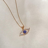Baguette Third Eye Necklace - Bansri Mehta Design