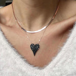 Slithering Snake Silver Chain Necklace - Bansri Mehta Design